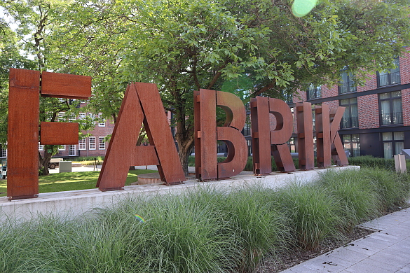 FABRIK Logo im Tabakquartier