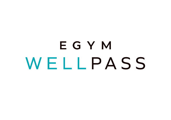 Logo EGYM Wellpass in schwarzer Schrift